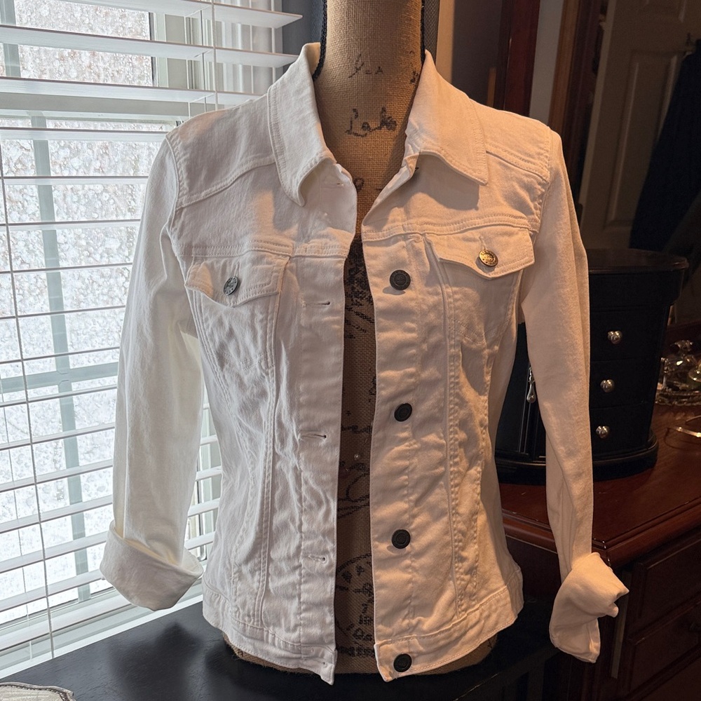 Riders by Lee White Jean Jacket